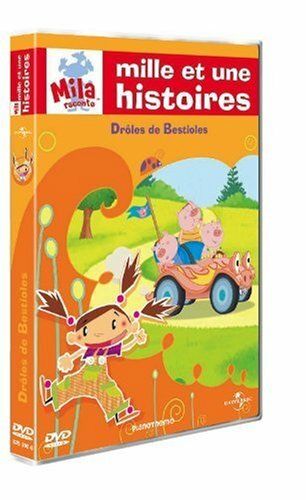 Livrenpoche : Mila raconte mille et une histoires : Droles de bestioles - Virgile Trouillot - DVD
