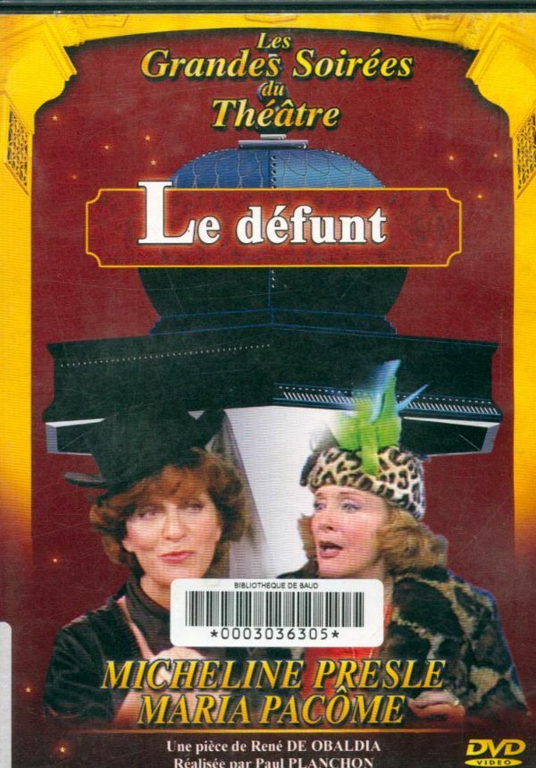 Livrenpoche : Le defunt - Paul Planchon - DVD