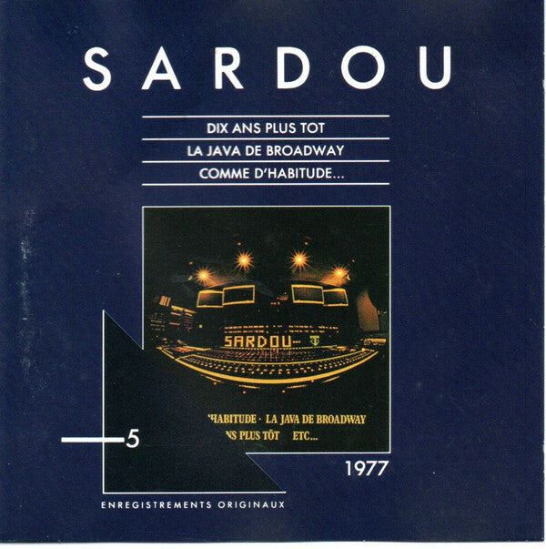Livrenpoche : Michel Sardou - 5 - Michel Sardou - CD