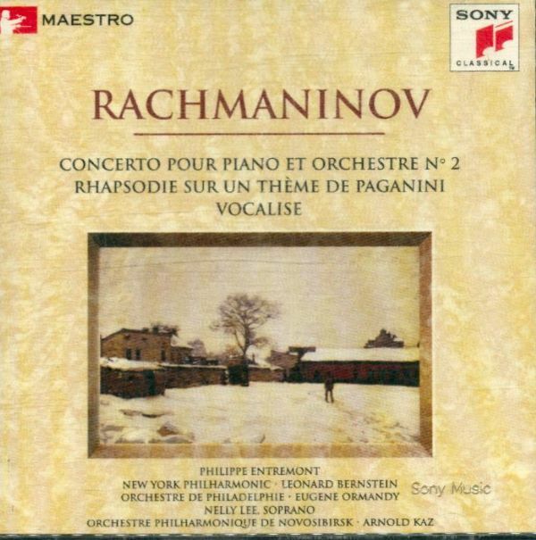 Livrenpoche : Rachmaninov - Concerto pour piano n°2 - rachmaninov, New York Philharmonic Orchestra - CD