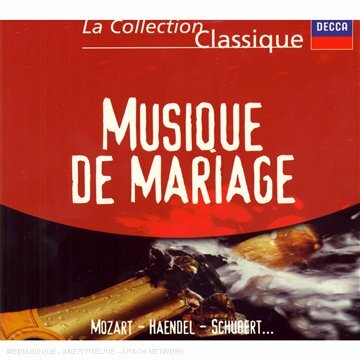 Livrenpoche : Musique de mariage - Interprètes divers - CD