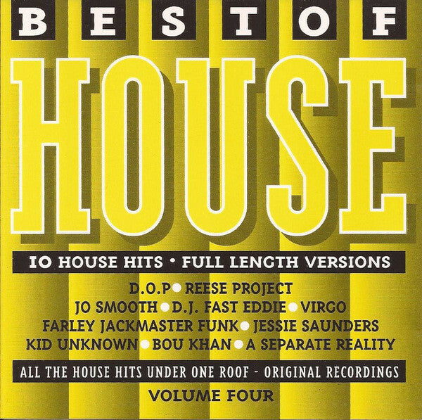 Livrenpoche : Best Of House Volume 4 - Various Artist - CD