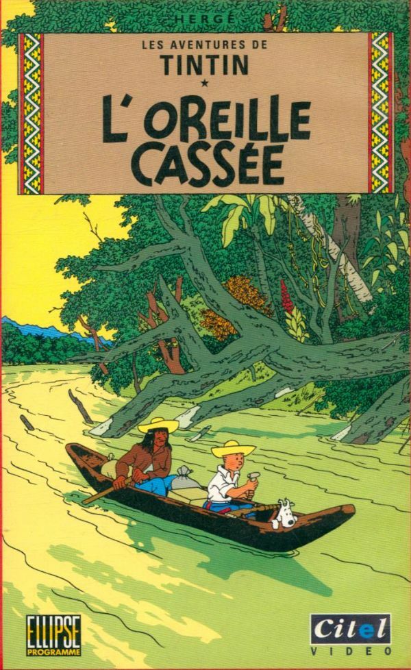Livrenpoche : Tintin - L'oreille cassée (VHS) - XXX - VHS