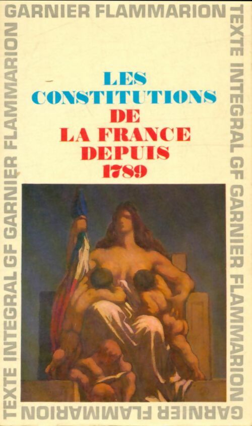 Livrenpoche : Les constitutions de la France depuis 1789 - Inconnu - Livre