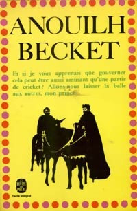 Livrenpoche : Becket ou l'honneur de Dieu - Jean Anouilh - Livre