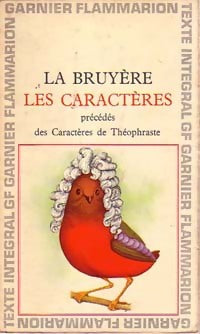 Livrenpoche : Les caractères / Les caractères de Théophraste - Jean De la Bruyère - Livre