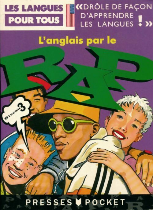 Livrenpoche : L'anglais par le rap Tome III (+K7) - Gérard Benech, Jean-Pierre Le Guillanton - Livre