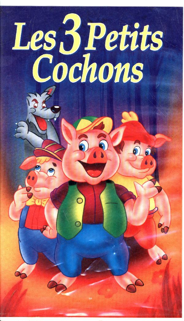 Livrenpoche : Les 3 petits cochons - XXX - VHS