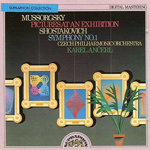 Livrenpoche : Mussorgsky pictures / shostakovich symphony n°1 - Mussorgsky, Shostakovich - CD