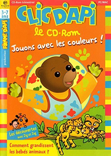 Livrenpoche : CLIC D'API le CD-ROM jouons avec les couleurs ! - Comment grandissent les bébés animaux ?- - XXX - DVD