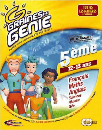 Livrenpoche : Graines de Génie : Pack Mulitmatières 5ème - XXX - DVD