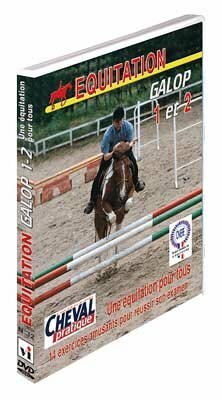 Livrenpoche : Galop 1 et 2 : Une équitation pour Tous - Xavier Debreuille - DVD