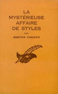 La mystérieuse affaire de styles - Agatha Christie - Livre
