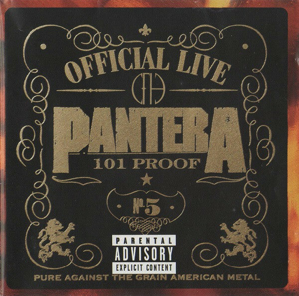 Livrenpoche : Pantera - Official Live : 101 Proof - Pantera - CD