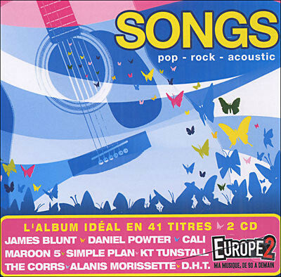 Livrenpoche : Songs (Pop - Rock - Acoustic) - Various Artist - CD