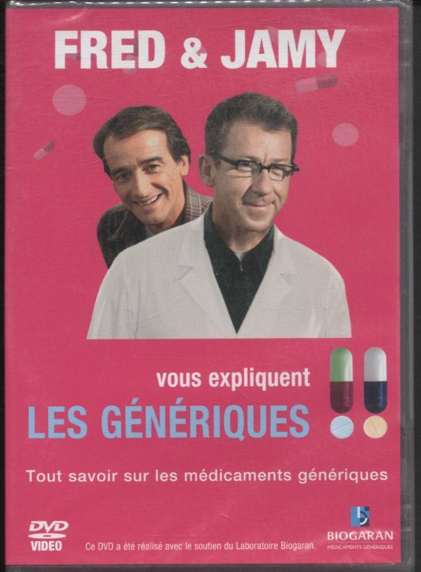 Livrenpoche : Fred et Jamy : Les génériques - - DVD