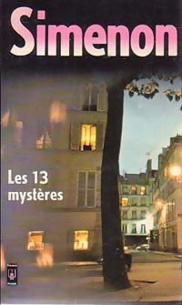 Livrenpoche : Les treize mystères - Georges Simenon - Livre