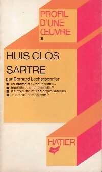 Livrenpoche : Huis clos - Bernard Lecherbonnier - Livre