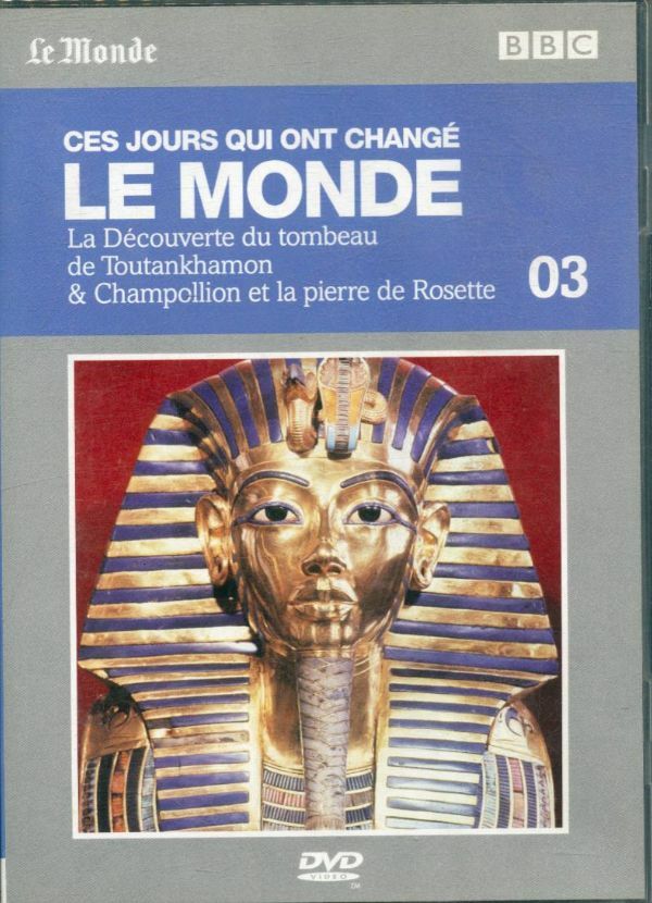 Livrenpoche : Ces jours qui ont changé le monde : La découverte du tombeau de Toutankhamon & Champollion et la pierre de Rosette - XXX - DVD