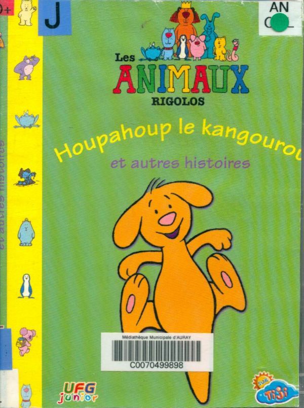 Livrenpoche : Les animaux rigolos : Houpahoup le Kangourou et d'autre histoire - XXX - DVD