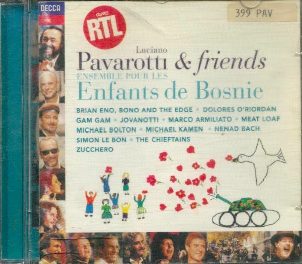 Livrenpoche : Pavarotti & Friends : Ensemble pour le enfants de Bosnie - Luciano Pavarotti - CD