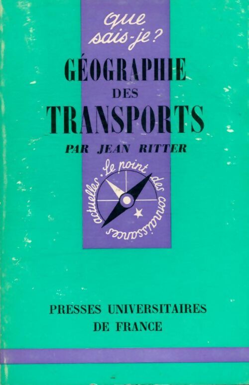 Livrenpoche : Géographie des transports - Jean Ritter - Livre
