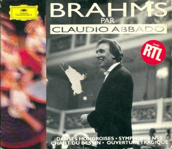 Livrenpoche : Brahms par claudio abbado (21 danses hongroises, symphonie n°3) - claudio abbado, brahms - CD