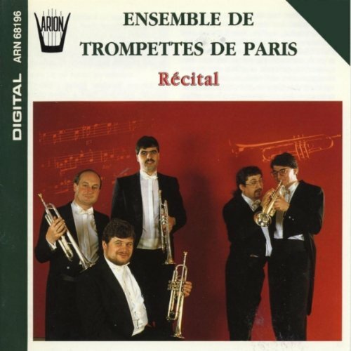 Livrenpoche : Ensemble de Trompettes de Paris - Récital - Ensemble de Trompettes de Paris - CD