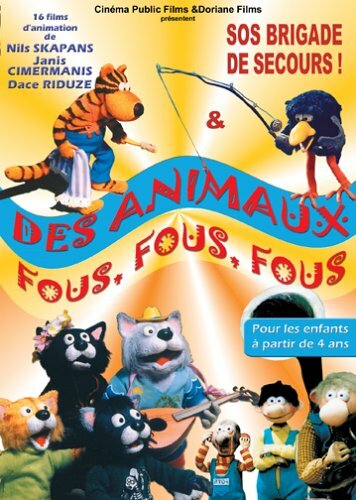 Livrenpoche : Des Animaux Fous, Fous, Fous - Nils Skapans, Janis Cimermanis, Dace Riduze - DVD