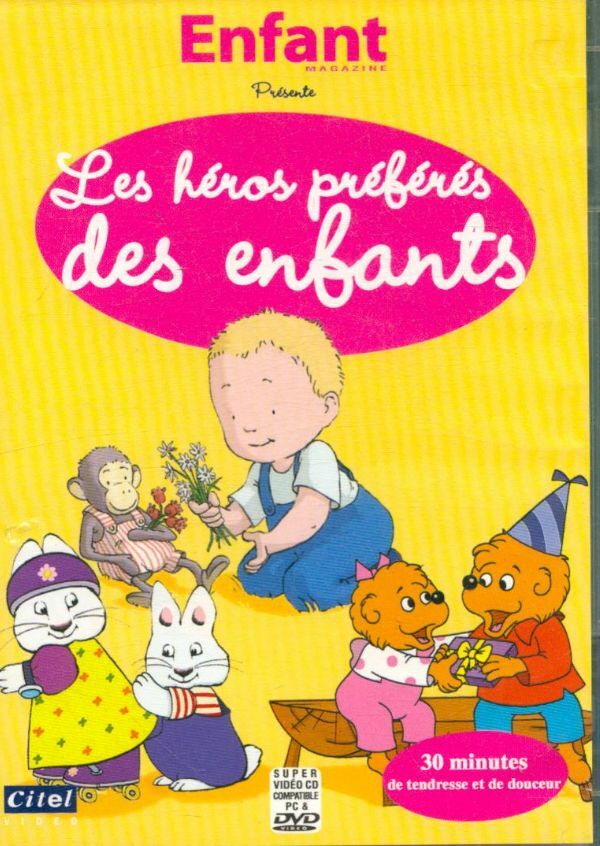 Livrenpoche : Les Héros préférés des Enfants : Leo et Popi, Max et Ruby, La famille Berenstain, - XXX - DVD