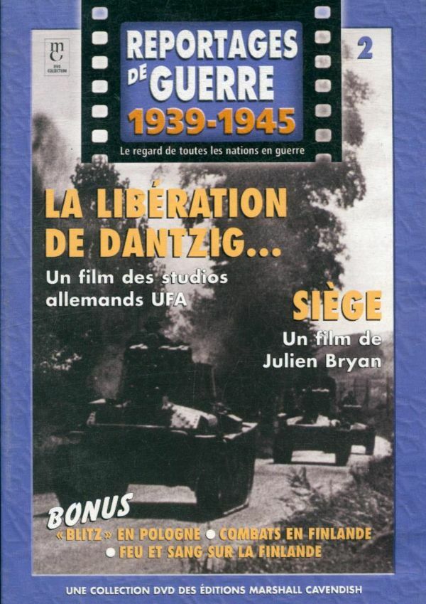 Livrenpoche : Reportage de guerre 1939-1945 la libération de Dantzig - XXX - DVD