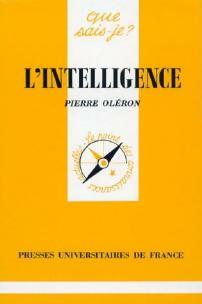 Livrenpoche : L'intelligence - Pierre Oléron - Livre