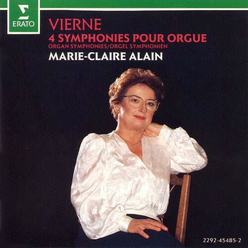 Livrenpoche : Vierne, Marie-Claire Alain - 4 Symphonies Pour Orgue - Marie-Claire Alain, Vierne - CD