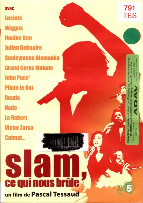 Livrenpoche : Slam, ce Qui Nous brûle - Pascal Tessaud - DVD