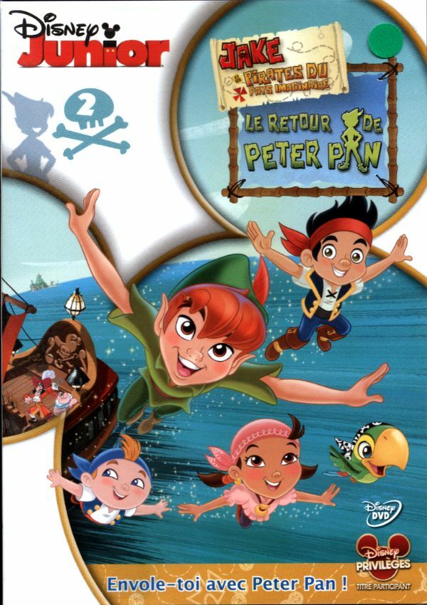 Livrenpoche : Jake et Les Pirates du Pays Imaginaire-2-Le Retour de Peter Pan - Howy Parkins, Kelly Ward - DVD