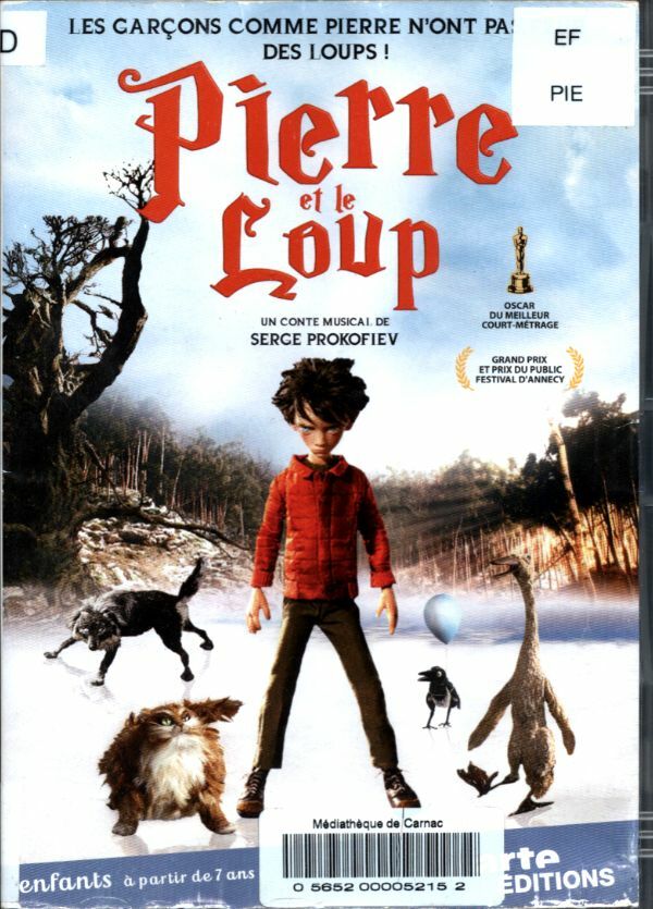 Livrenpoche : Pierre et le Loup - Suzie Templeton - DVD