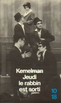 Livrenpoche : Jeudi, le rabbin est sorti - Harry Kemelman - Livre