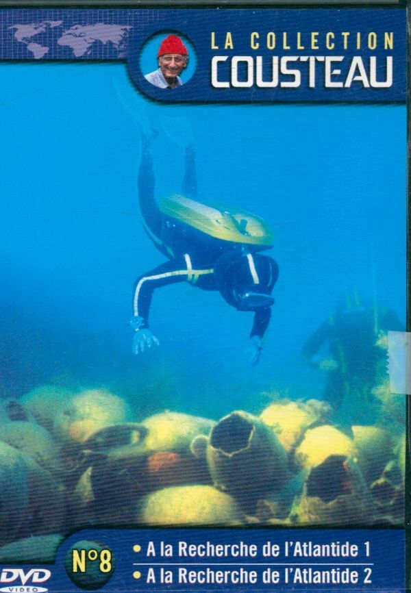 Livrenpoche : La collection Cousteau n°8 : A la recherche de l'Atlantide 1 et 2 - XXX - DVD