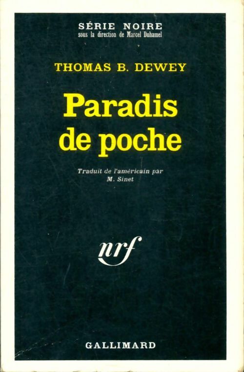 Livrenpoche : Paradis de poche - Thomas B. Dewey - Livre