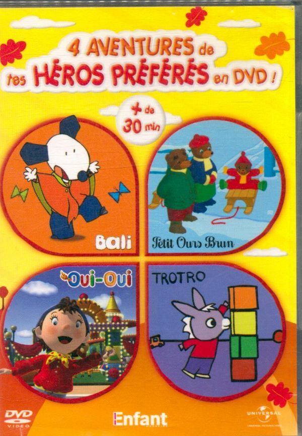 Livrenpoche : Coffret Tes héros préférés 4 DVD - XXX - DVD