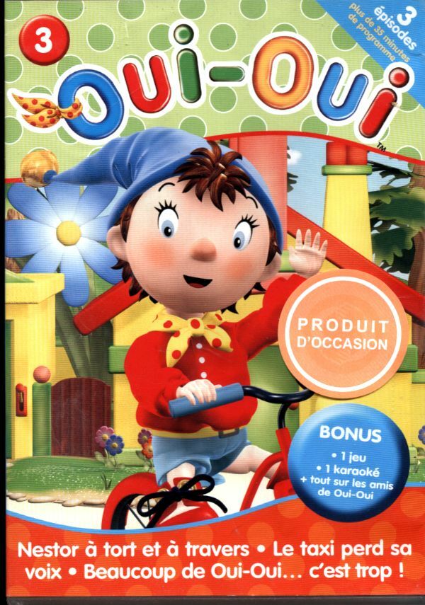 Livrenpoche : Oui Oui Nestor à tort et à travers - le taxi perd sa voix - beaucoup de OuiOui c'est trop - XXX - DVD