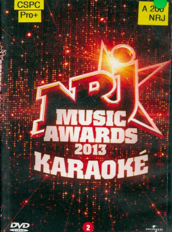 Livrenpoche : Nrj Music Awards 2013 Karaoké - XXX - DVD