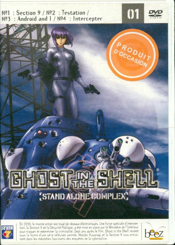 Livrenpoche : Ghost in The Shell-Stand Alone Complex : Vol. 1 - Kenji Kamiyama - DVD