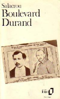 Boulevard Durand - Armand Salacrou - Livre