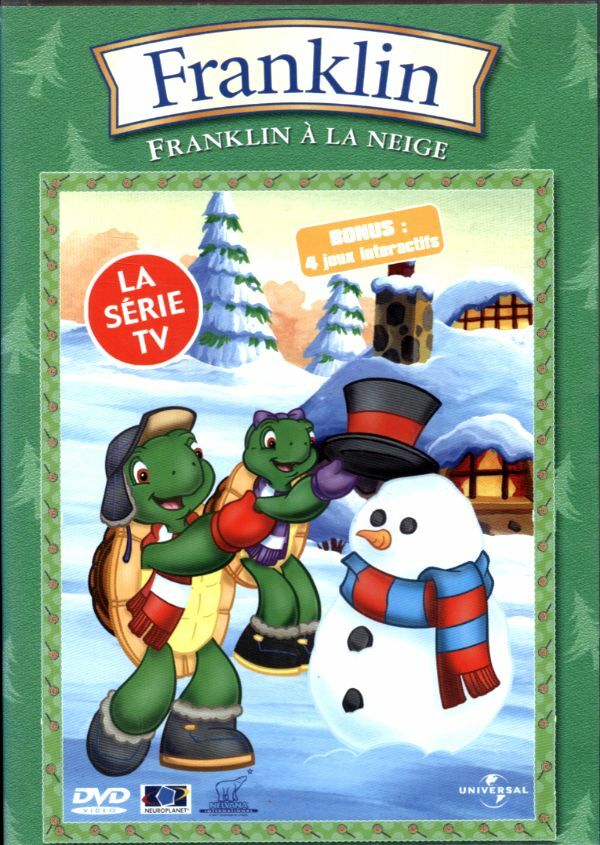 Livrenpoche : Franklin : Franklin à la neige + 4 jeux interactifs - XXX - DVD