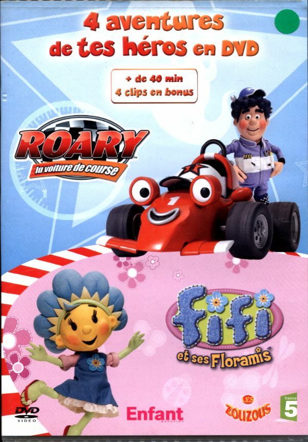 Livrenpoche : 4 aventures de tes super héros : Roary - Fifi - XXX - DVD