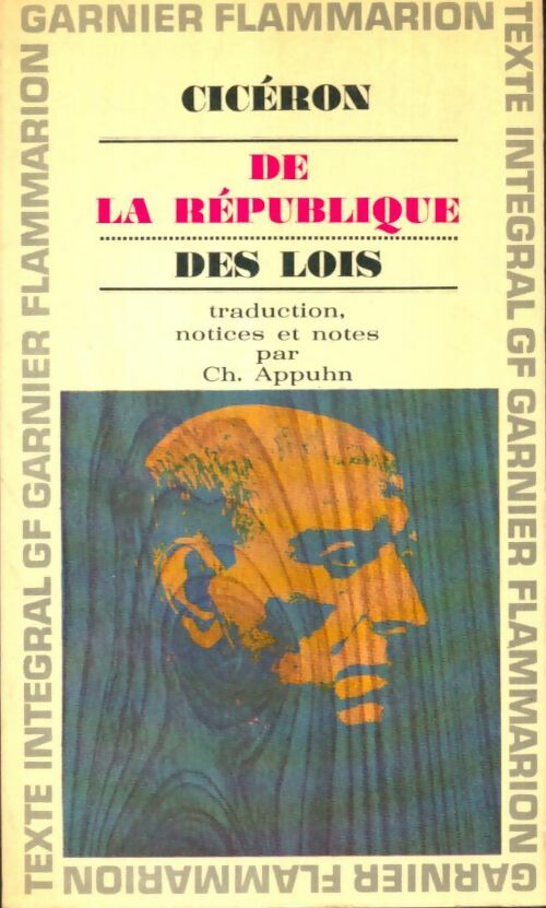 Livrenpoche : De la République - Des Lois - Cicéron - Livre