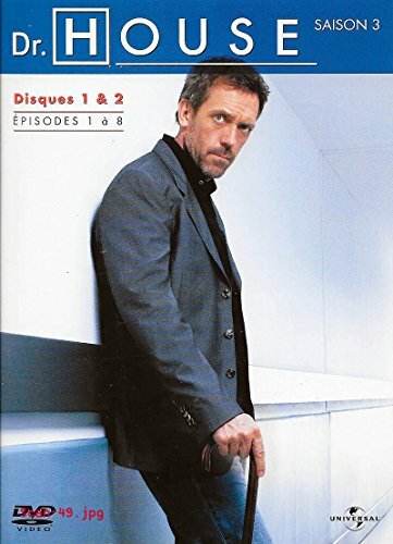 Livrenpoche : Dr. HOUSE SAISON 3 : DISQUES 1 & 2 - EPISODES 1 à 8 / BOITIER SLIM - XXX - DVD