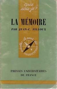 Livrenpoche : La mémoire - Jean-Claude Filloux - Livre
