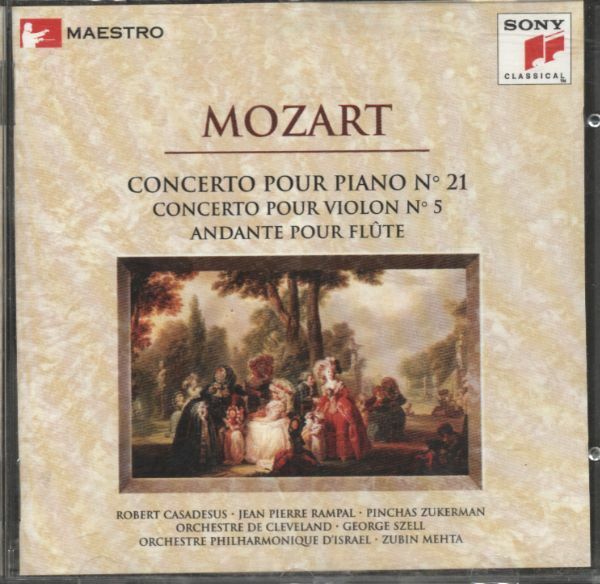 Livrenpoche : Mozart - Concerto pour piano n°21 - Mozart - CD